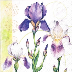 Serwetka do decoupage - 1848- irysy